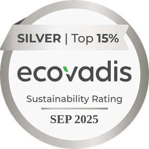 EcoVadis Sustainability Rating Badge 2025