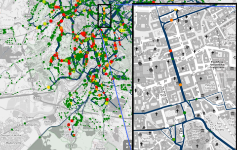 PTV Optima:  Um das Fahrgastaufkommen an Bord und an Bahnhöfen und Haltestellen abzuschätzen.